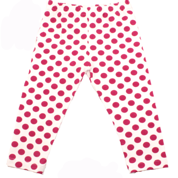 Pantalon blanco pepas fuccia – Ana Rocha Design